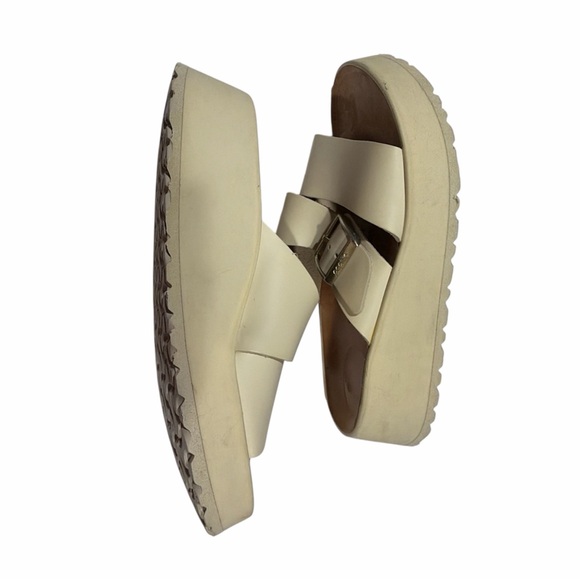 Birkenstock Papillio Almina Ecru Sandal Size Women’s Size 36 - Picture 3 of 16